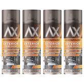4X - Bring it Black Exterior Trim Shine Spray 500ml Spray Paint